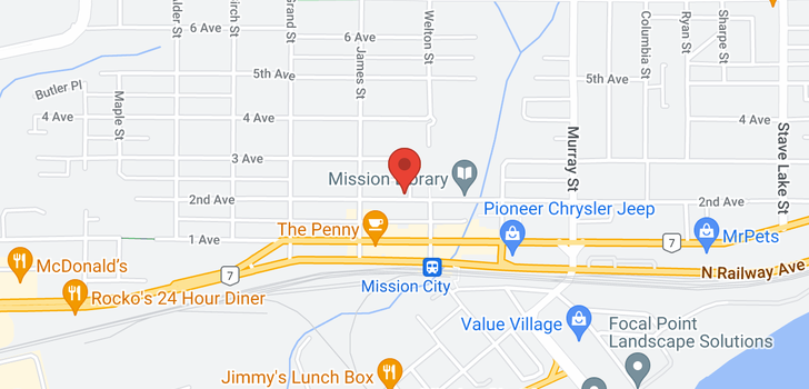 map of 204 33165 2ND AVENUE